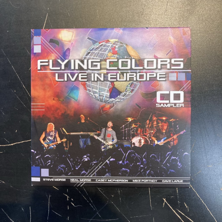 Flying Colors - Live In Europe CD SAMPLER (VG+/M-) -prog rock-